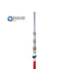 15 ft. Compression Lock Prism Pole – Adjustable Tip (Dual Graduations)