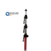 15 ft. Quick Release Lever Lock Prism Pole – Adjustable Tip (Dual Graduations)