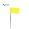 Stake Flags 21″ 2.5×3.5 Yellow 100 / Bundle