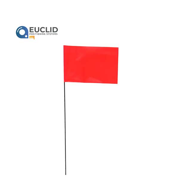 Stake-Flags-21″-4×5-Red-100---Bundle-80213