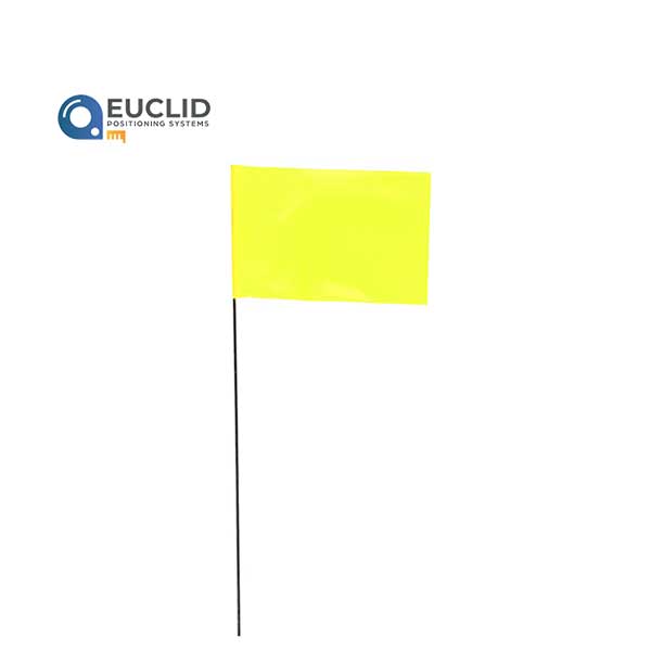 Stake-Flags-21″-4×5-Yellow-Glo-100---Bundle-80218